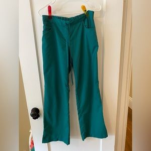 Emerald green grey’s anatomy scrub pants